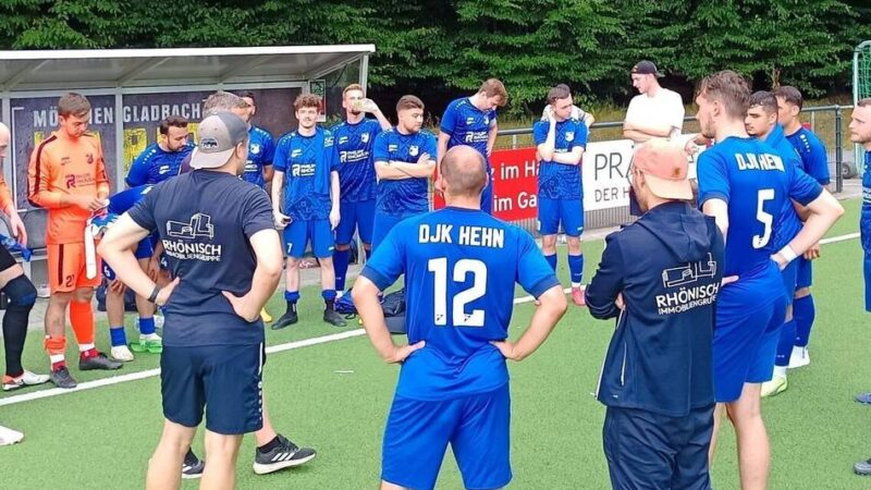 Saisonbilanz DJK Hehn: Eine Mannschaftssitzung mit Wirkung