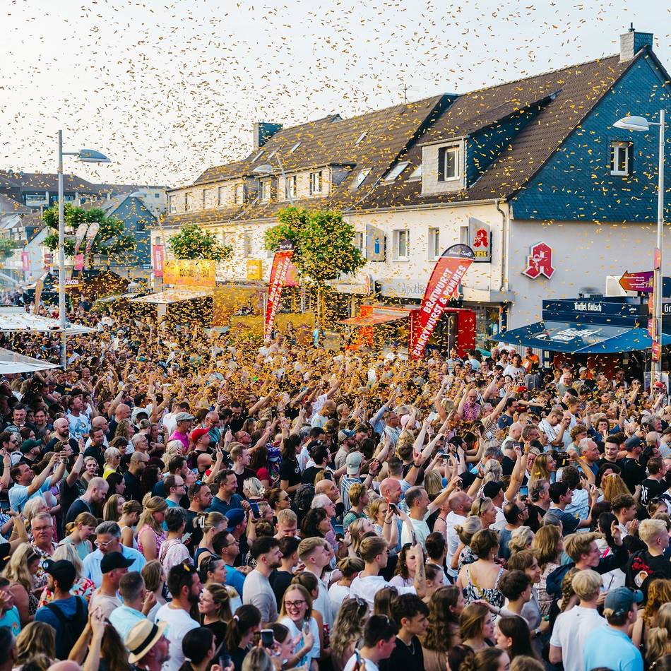Ab Dienstag beginnen die Aufbauarbeiten : Monheimer Stadtfest mit Wette, Rallye und verkaufsoffenem Sonntag