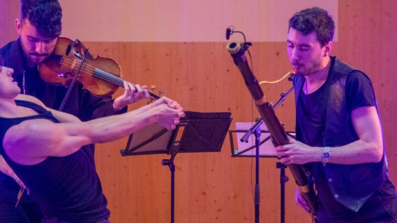 Dantes „Inferno“ im Krefeld-Pavillon: Höllenfahrt mit Fagott und Entenfuß