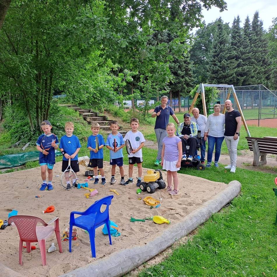 Angebot für Familien: Neuer Spielbereich für die Kleinsten beim TC Walbeck