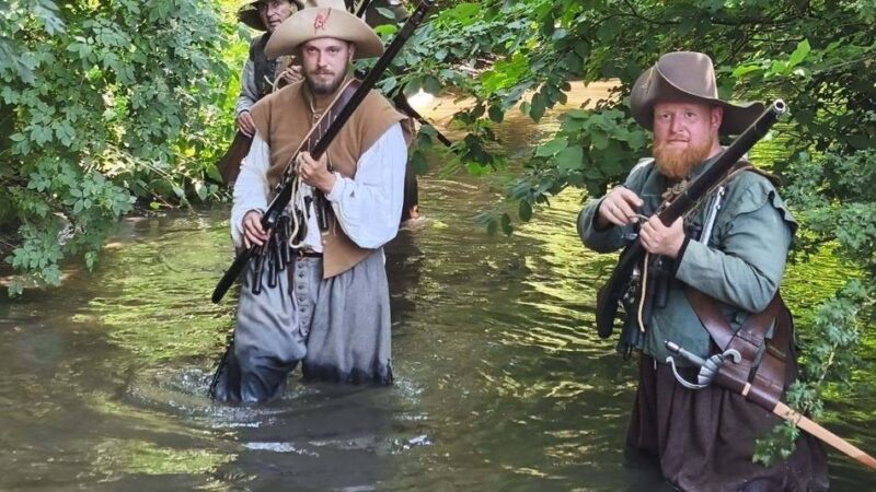 Historisches Event in Grevenbroich: Darsteller erweckten die Schlacht von Wevelinghoven zu neuem Leben