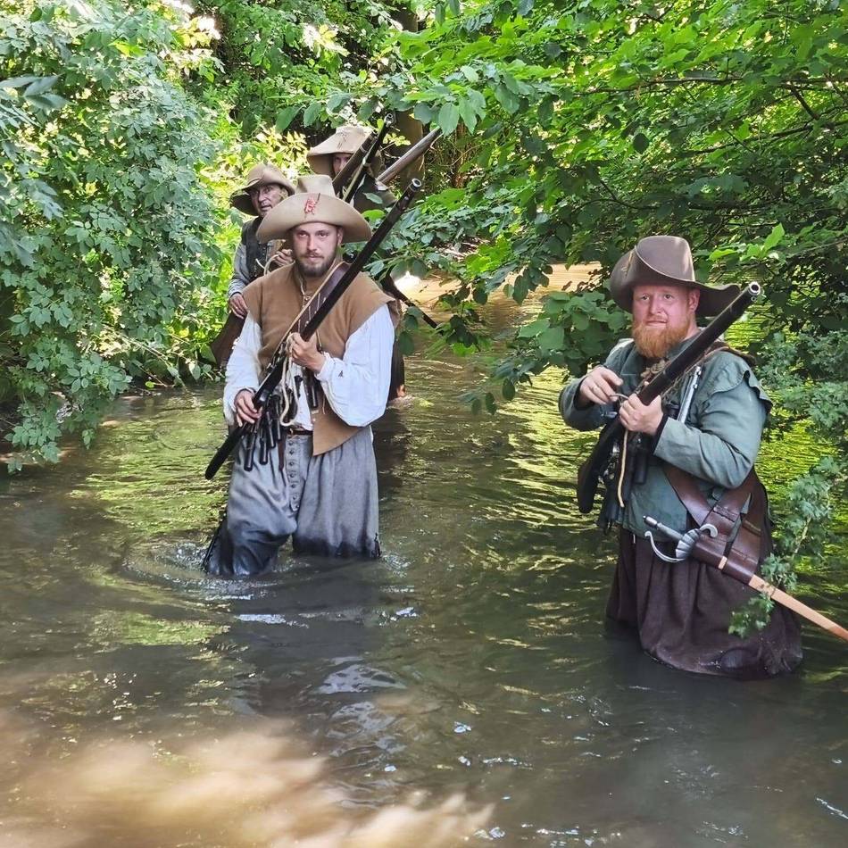 Historisches Event in Grevenbroich: Darsteller erweckten die Schlacht von Wevelinghoven zu neuem Leben