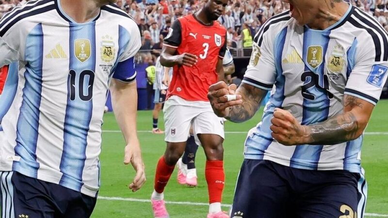 Trotz tapferer Österreicher: Messi bricht Torrekord und schießt Argentinien im Video in die K.o.-Phase