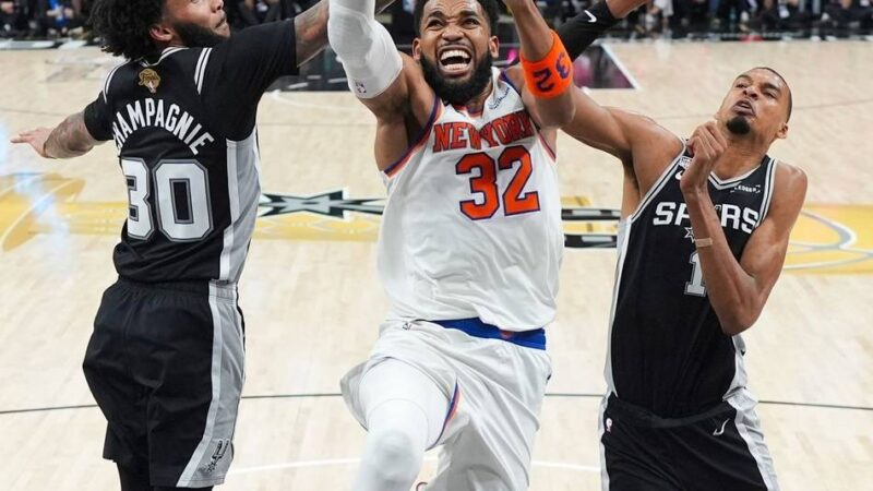 Schlussspurt im Titelkampf: Samt Flitzer – Knicks gewinnen Auftakt der NBA-Finals gegen die Spurs