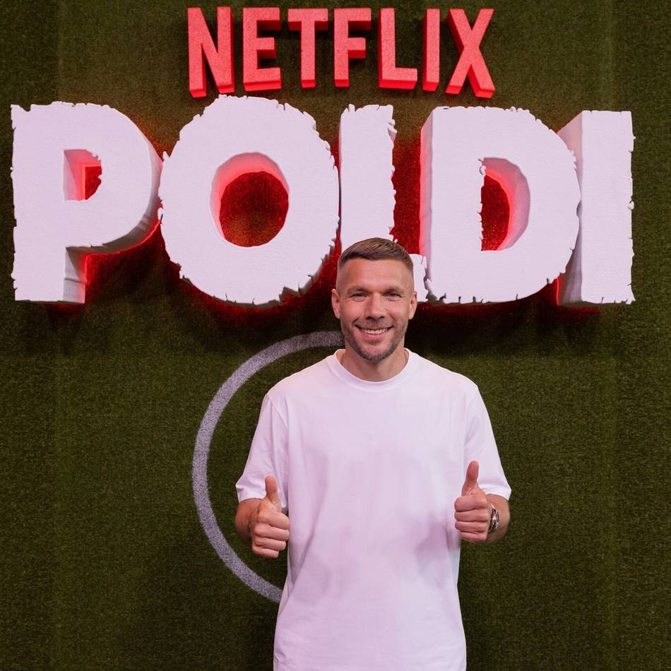 Doku startet am 4. Juni: Netflix zeigt Podolski privat – Krise mit Ehefrau Monika inklusive