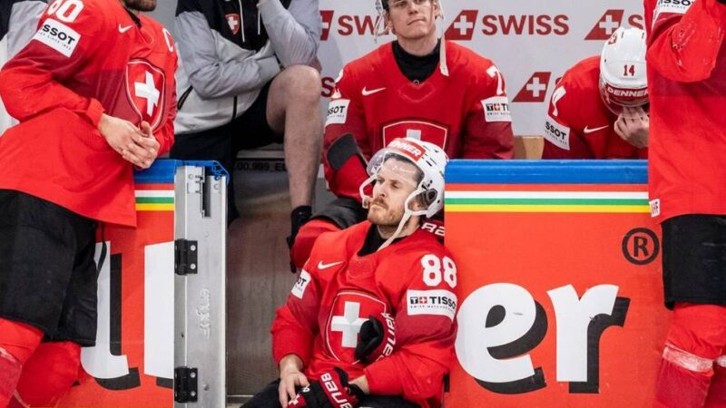 Schweiz wieder nur Zweiter: „Weltmeister der Schmerzen“ – Goldene Generation weint Silbertränen