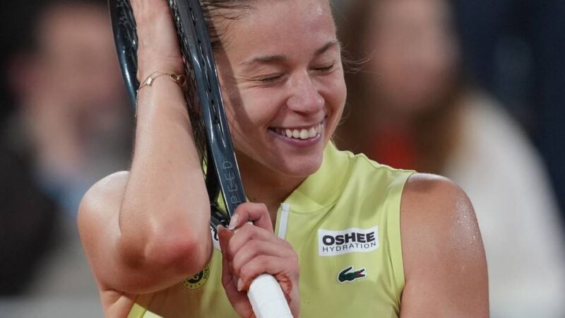 „In mir tobt ein Sturm“: Qualifikantin Chwalinska sensationell im Finale der French Open