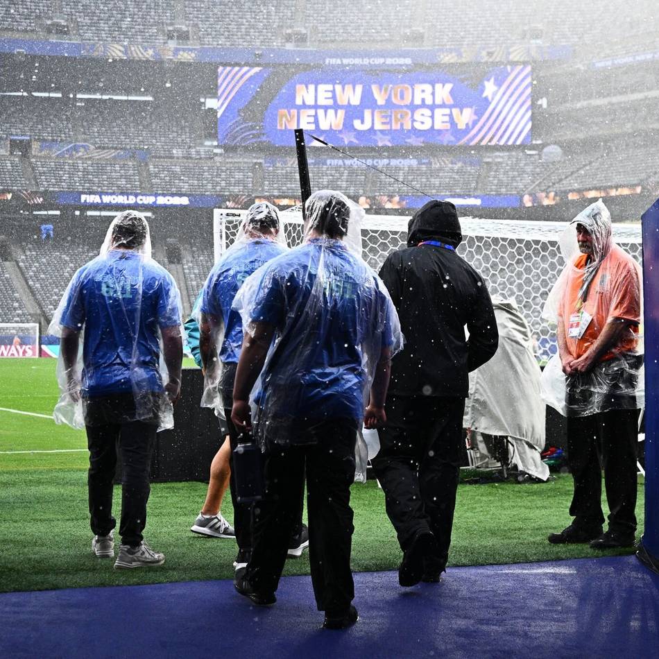 „Nicht die eigene Sicherheit gefährden“: Heftiges Unwetter in New York – droht beim Norwegen-Spiel ein Abbruch?