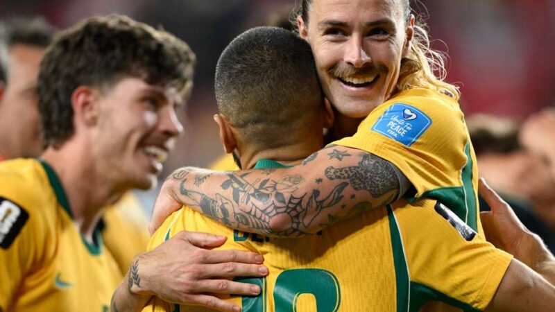 Remis im Video: Australien zieht mit Remis in K.o.-Runde ein