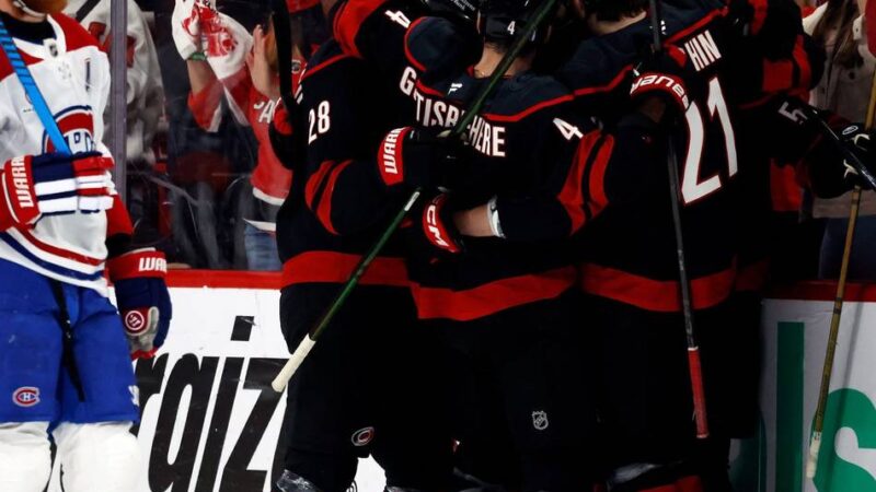 NHL: Hurricanes machen Stanley Cup Finals gegen Vegas perfekt