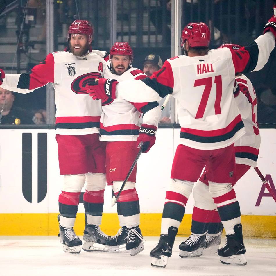 Eishockey: Hurricanes schlagen Golden Knights: Ausgleich in NHL-Finals