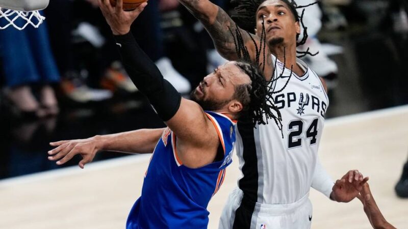 Basketball: Knicks gewinnen Drama in San Antonio: Trump bei Titel-Feier?