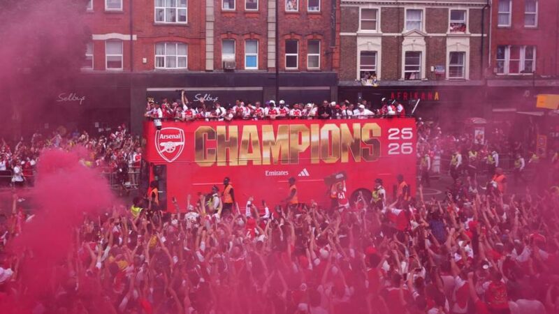 Parade in London: Messerattacken bei Arsenals Meisterfeier – Polizei ermittelt
