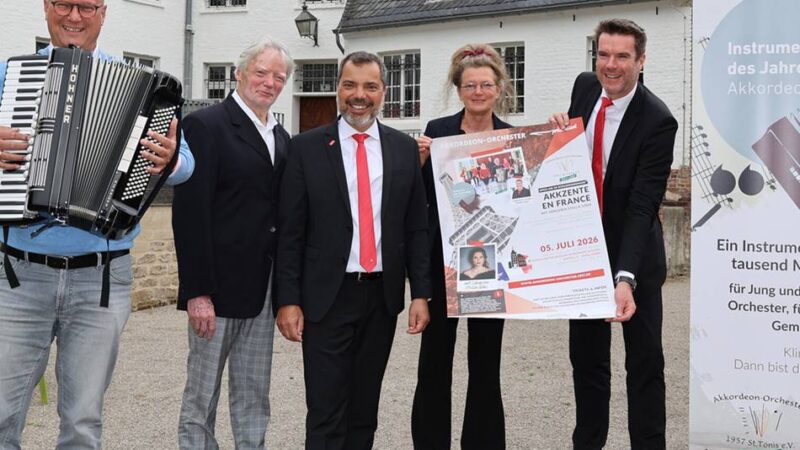 Nur 200 Tickets: „Der schönste Ort in ganz Moers für ein solches Konzert“