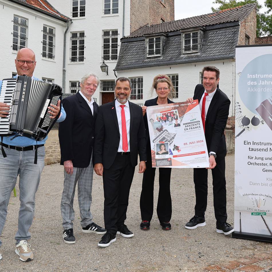 Nur 200 Tickets: „Der schönste Ort in ganz Moers für ein solches Konzert“