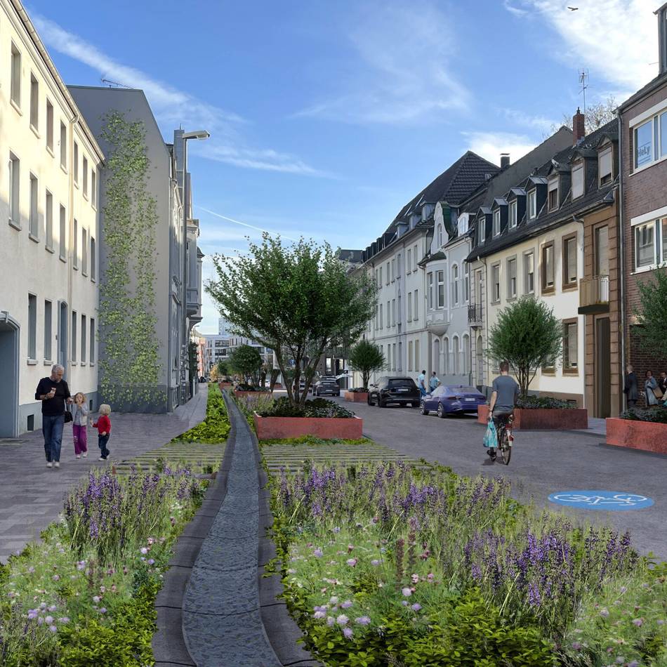 Mehr Grün für Mönchengladbach: Umbau der Lüpertzender Straße beginnt mit Vollsperrung