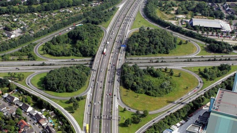 Autobahnkreuz Leverkusen: Verbindung von A3 auf A1 Richtung Koblenz gesperrt