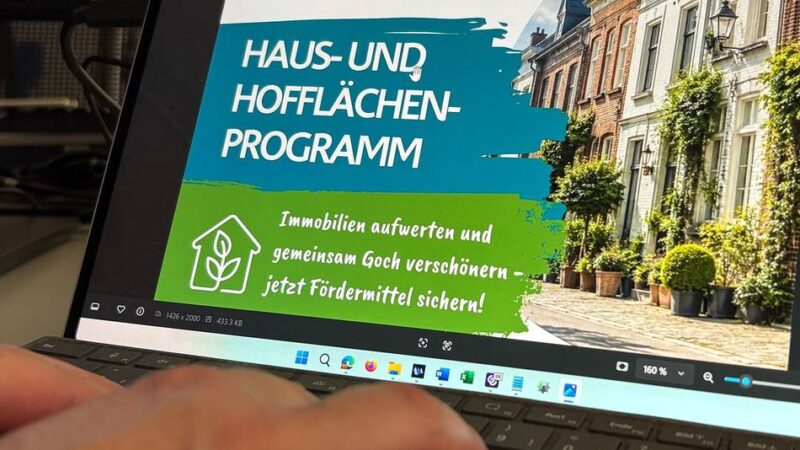 Förderung in Goch: Stadt Goch zahlt bis zu 5000 Euro für schönere Fassaden