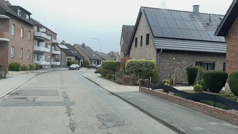 Kritik an Straßensanierung in Alpen: Anwohner der Bruckstraße fühlen sich vergessen