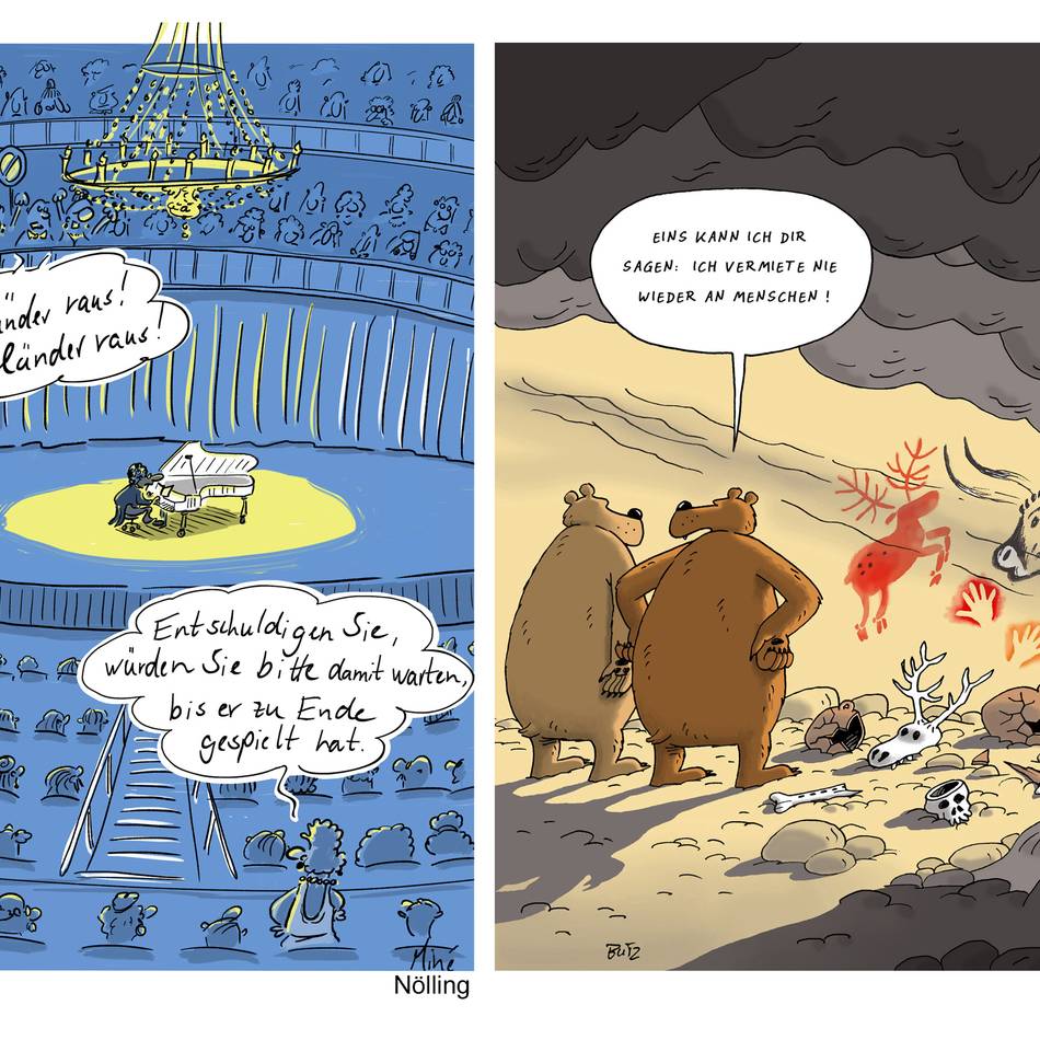 Ausstellung in Hilden: Internationale Cartoon-Schau öffnet am 4. Juli in Hilden
