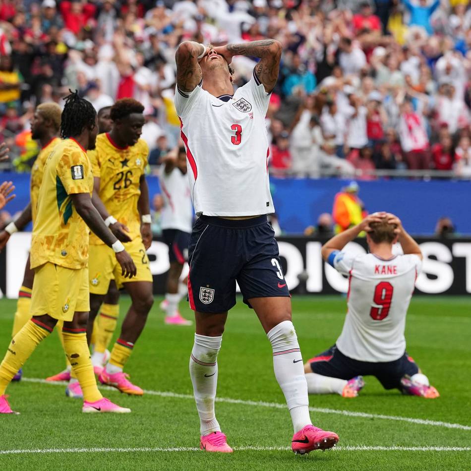 Der Patzer im Video: Dämpfer für England – Kane und Co. enttäuschen gegen Ghana