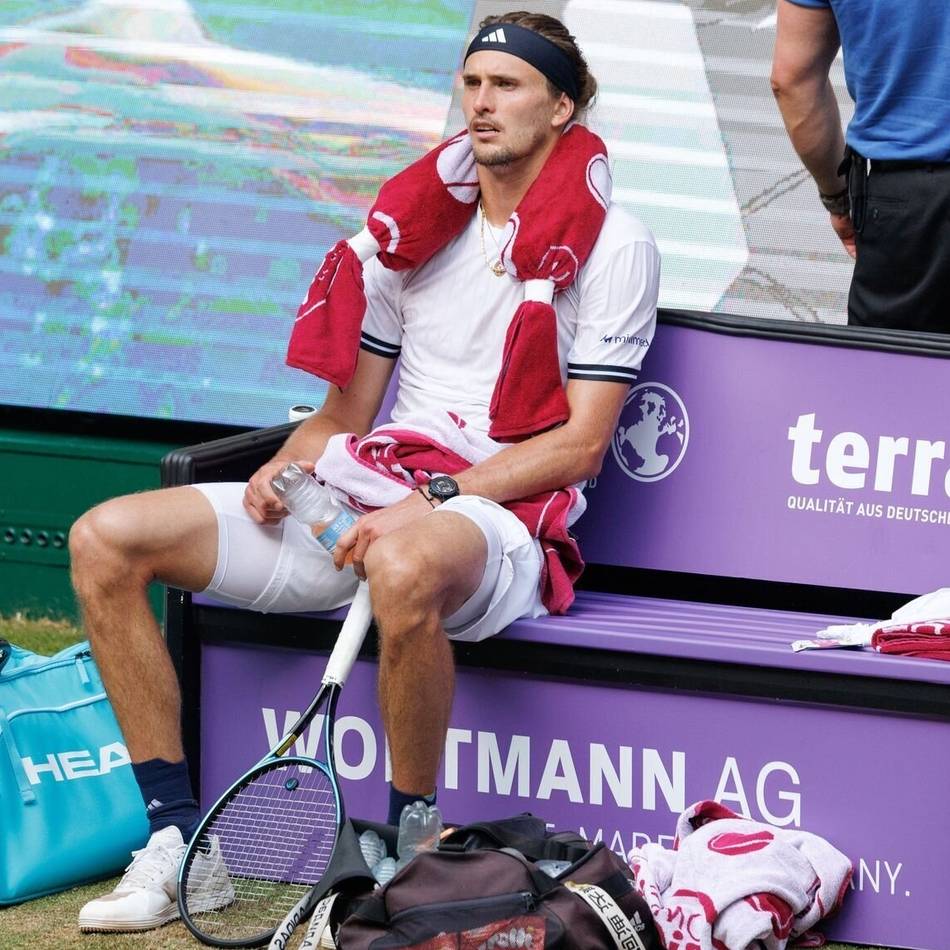 Auch Altmaier raus: „Scheußlich gefühlt“ – Zverev verliert im Halle-Halbfinale wegen Zucker-Problemen