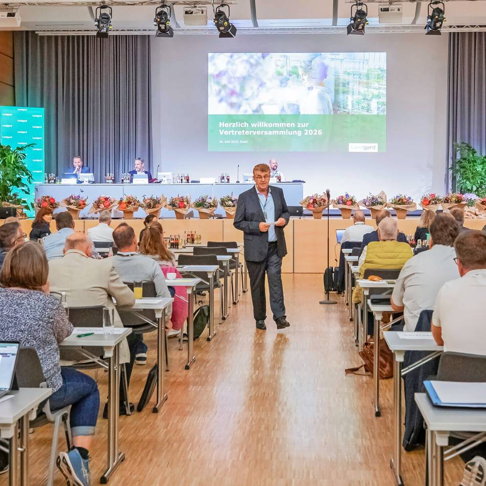 Landgard-Vertreterversammlung tagte in Essen: Landgard will schlanker und schlagkräftiger werden