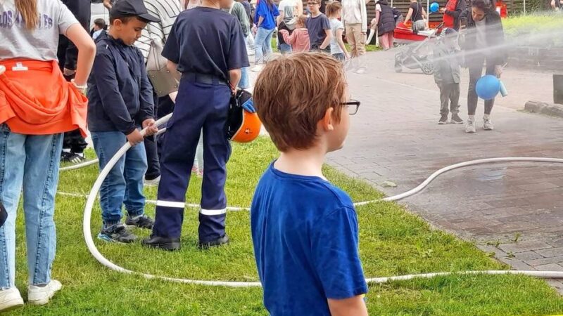 Das 7. Kinderfest des Stadtjugendrings sorgte für Begeisterung: Glänzende Kinderaugen überall