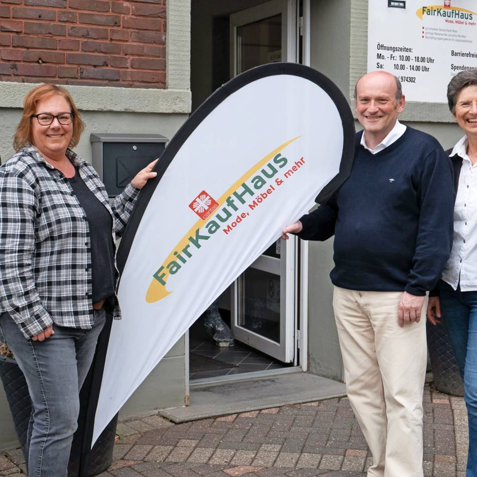Agrobusiness Niederrhein zu Gast im Fair-Kauf-Haus: Von Second-Hand und Upcycling bis Gartenbau