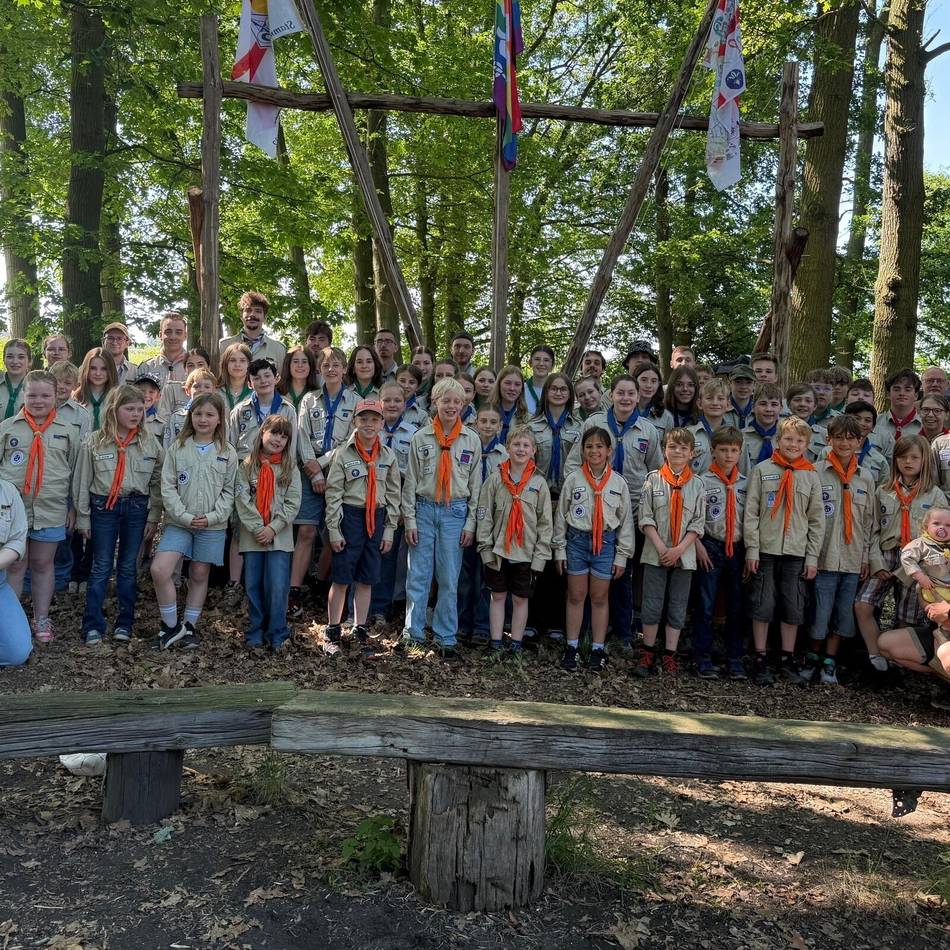 Pfadfinderstamm St. Hubertus Schiefbahn: Abenteuer und Lagerfeuerromantik im Pfingstlager
