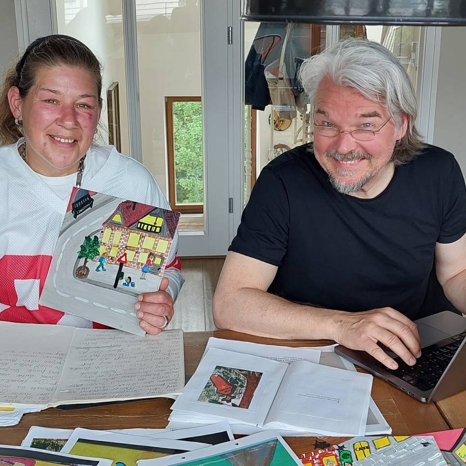 Buchprojekt in Düsseldorf : „Ich habe mir gewünscht, in einem dieser Häuser zu leben“