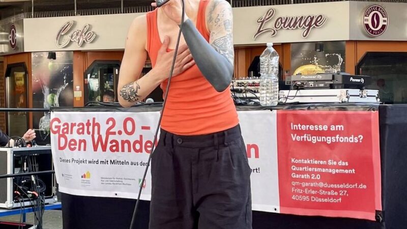 Garather Jugendfestival in Düsseldorf: Rap und alkoholfreie Cocktails – Nikolaus-Groß-Platz wird zur Jugendbühne