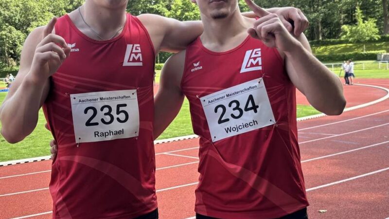 Starke Leichtathletik-Leistungen: Drei Normen für die Deutschen Meisterschaften aus der Region