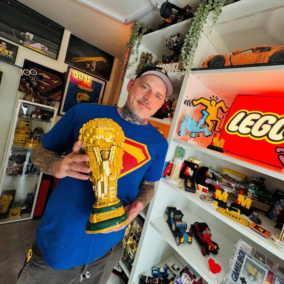 Neusser Supermarkt-Leiter macht Anbau zum Lego-Paradies: „Gebaut wird immer“