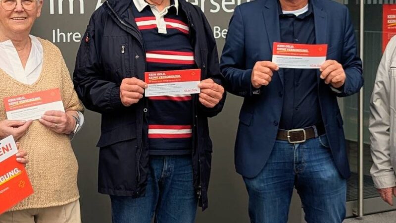 Protestaktion in den Kliniken im Westkreis: Krankenhäuser wehren sich gegen Sparpläne des Bundes