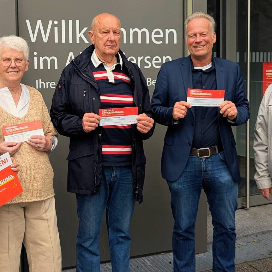 Protestaktion in den Kliniken im Westkreis: Krankenhäuser wehren sich gegen Sparpläne des Bundes