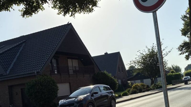 Änderung der StVO ausgenutzt: Warum jetzt in Haffen Tempo 30 gilt
