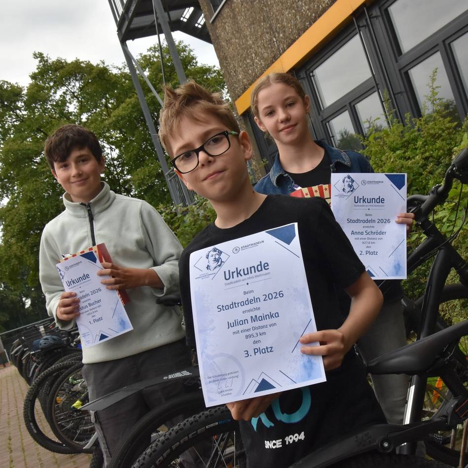 Stadtradeln im Kreis Mettmann: Täglich 50 Kilometer – am HHG schlummert großes Radsport-Potenzial