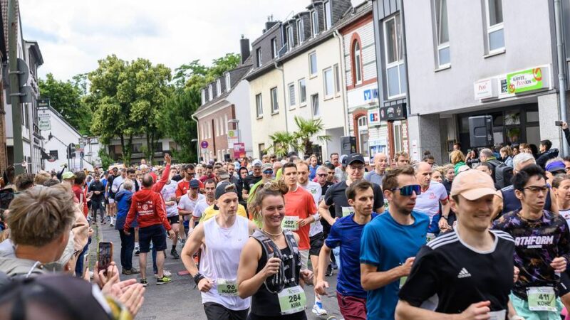 Ende des Halbmarathons in Düsseldorf: Letzter Himmelgeister Brückenlauf ist restlos ausverkauft