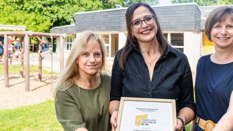 Sommerfest in Langenfeld: Familienzentrum „Entdeckerbande“ feiert Zertifizierung