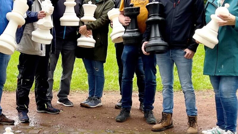 Aktion 60 Minuten für Hinsbeck: Hinsbecker Bürger unterstützen ihren Ort