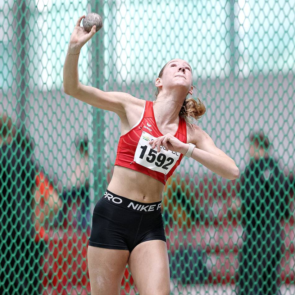 Sonsbecker Leichtathleten räumen ab: Doppelgold – Karolina Lohre bestätigt DM-Form