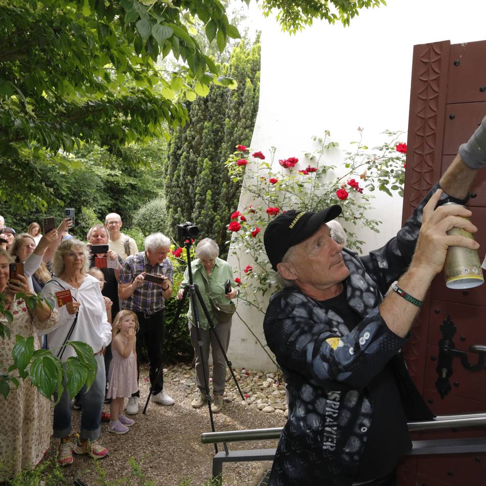 Ausstellung bis 21. Juni: Bananensprayer markiert Kulturkirche Mörmter als Kunstort