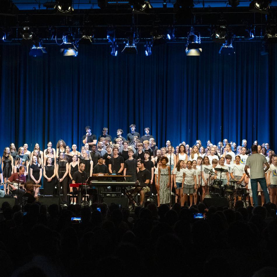 Konzert in Erkelenz: Cusanus-Gymnasium feiert Premiere mit 200 Musikern