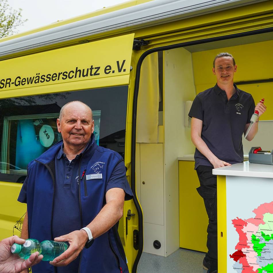 Korschenbroicher Umwelt: Labormobil testet Brunnenwasser