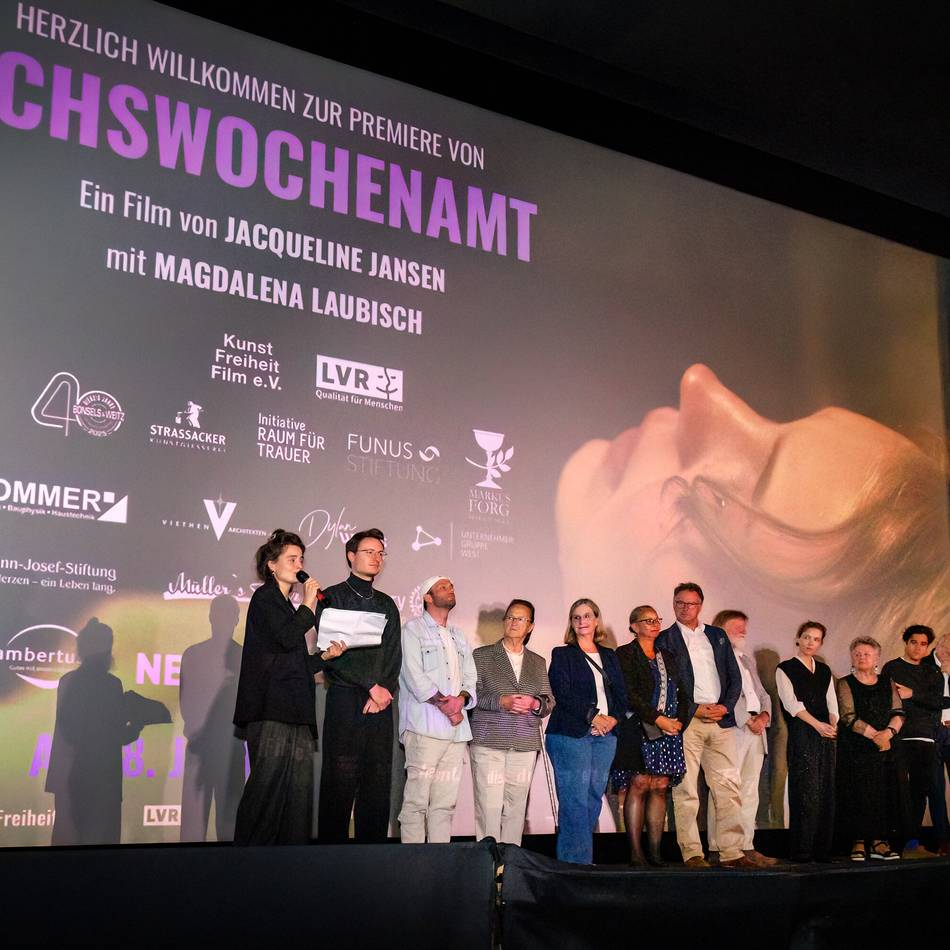 Film aus Erkelenz: Premiere von „Sechswochenamt“ – Erkelenzerin feiert Kinostart