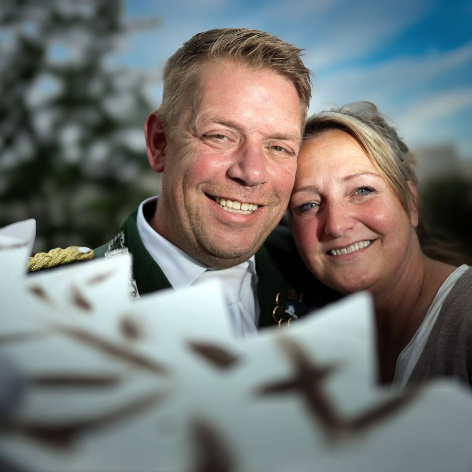Schützenfest Langenfeld-Immigrath: Thorsten Boes schießt sich zum Kaiser
