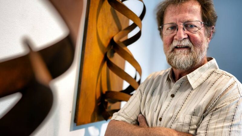 Kunstverein Langenfeld: Bildhauer Kurt Grimm lässt Eisen tanzen