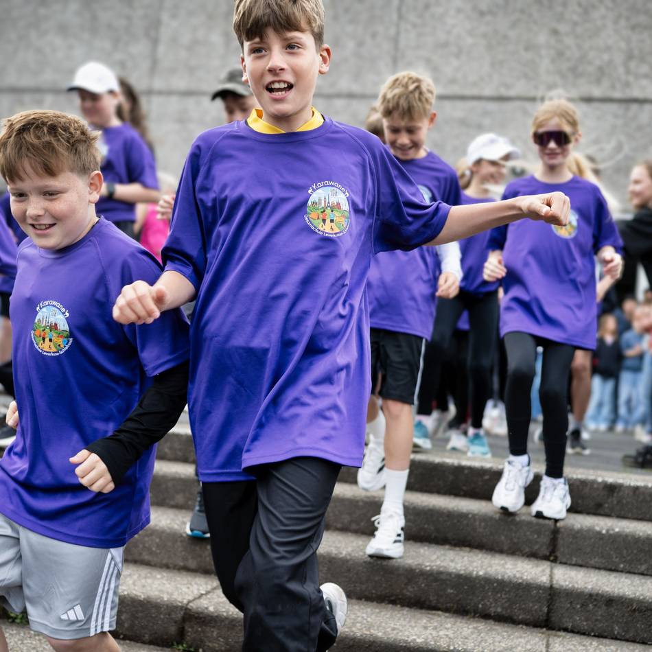 Spendenlauf der GLS: Leverkusener Karawane zieht bis nach München