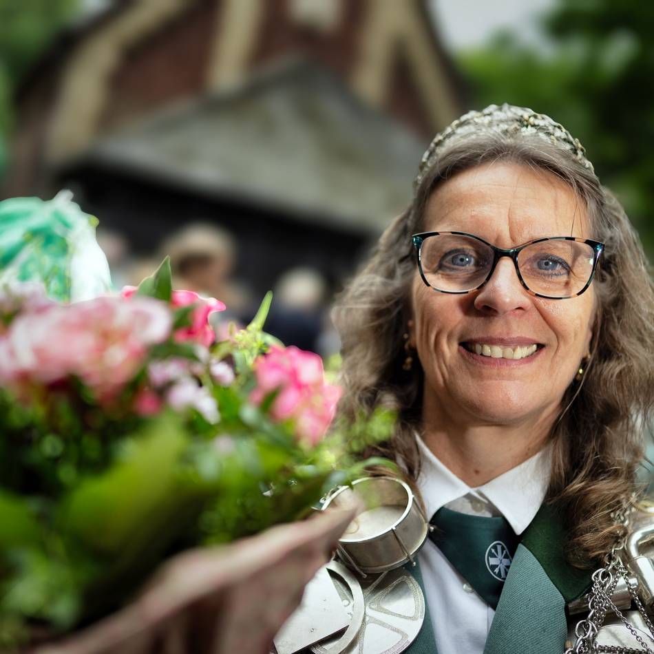 608. Schützenfest und Gezelin-Oktav in Leverkusen: Annette Lehmann ist Schlebuschs neue Kaiserin